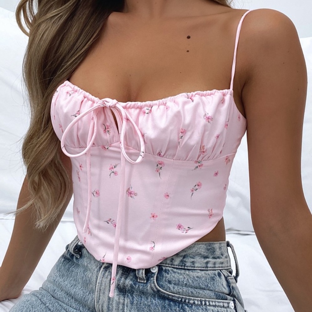 Brand New White fox Top